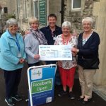 Peasedown festival thanks Somer Valley Foodbank with £400 donation
