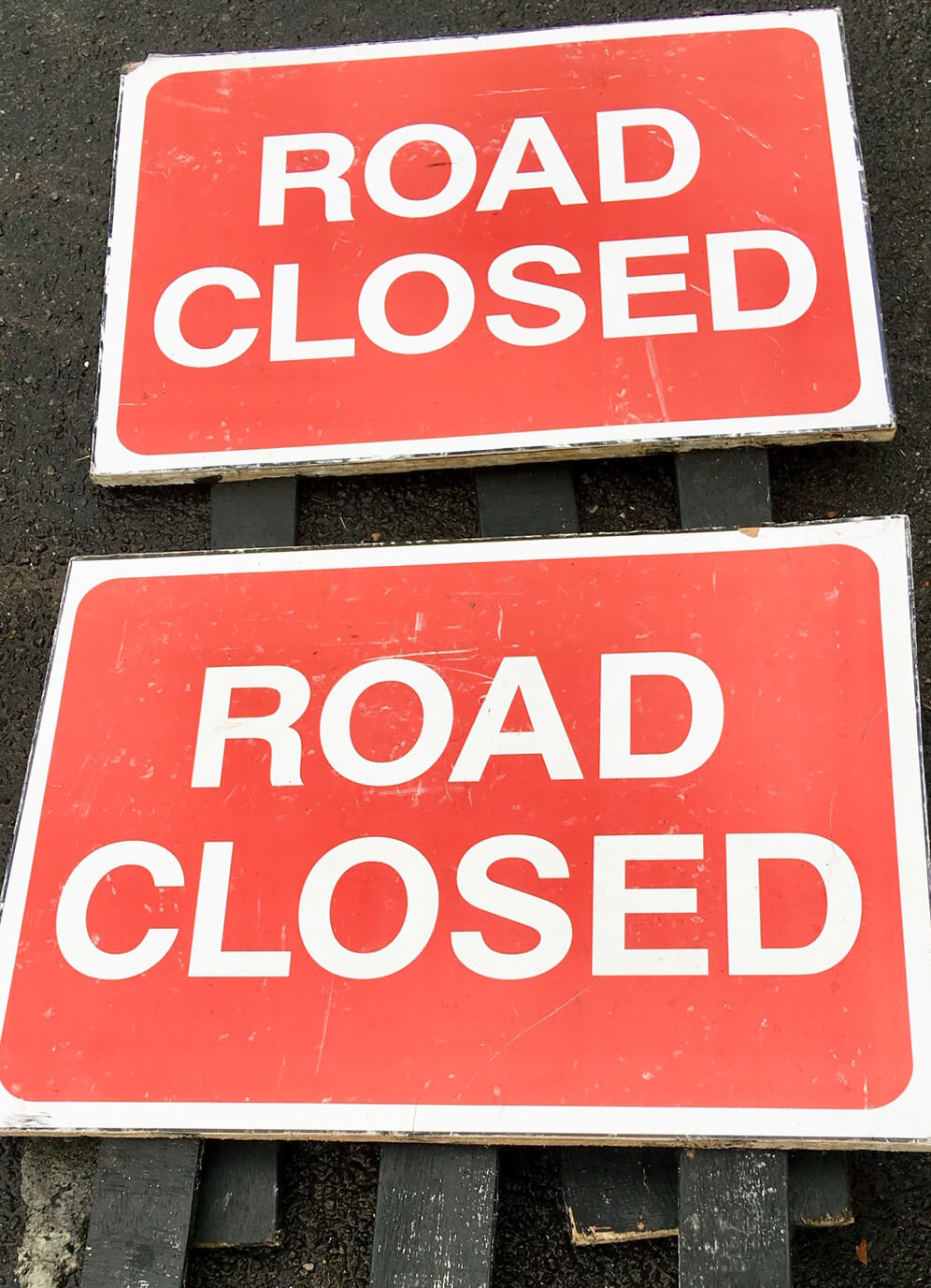 ‘Road Closed’ Signs