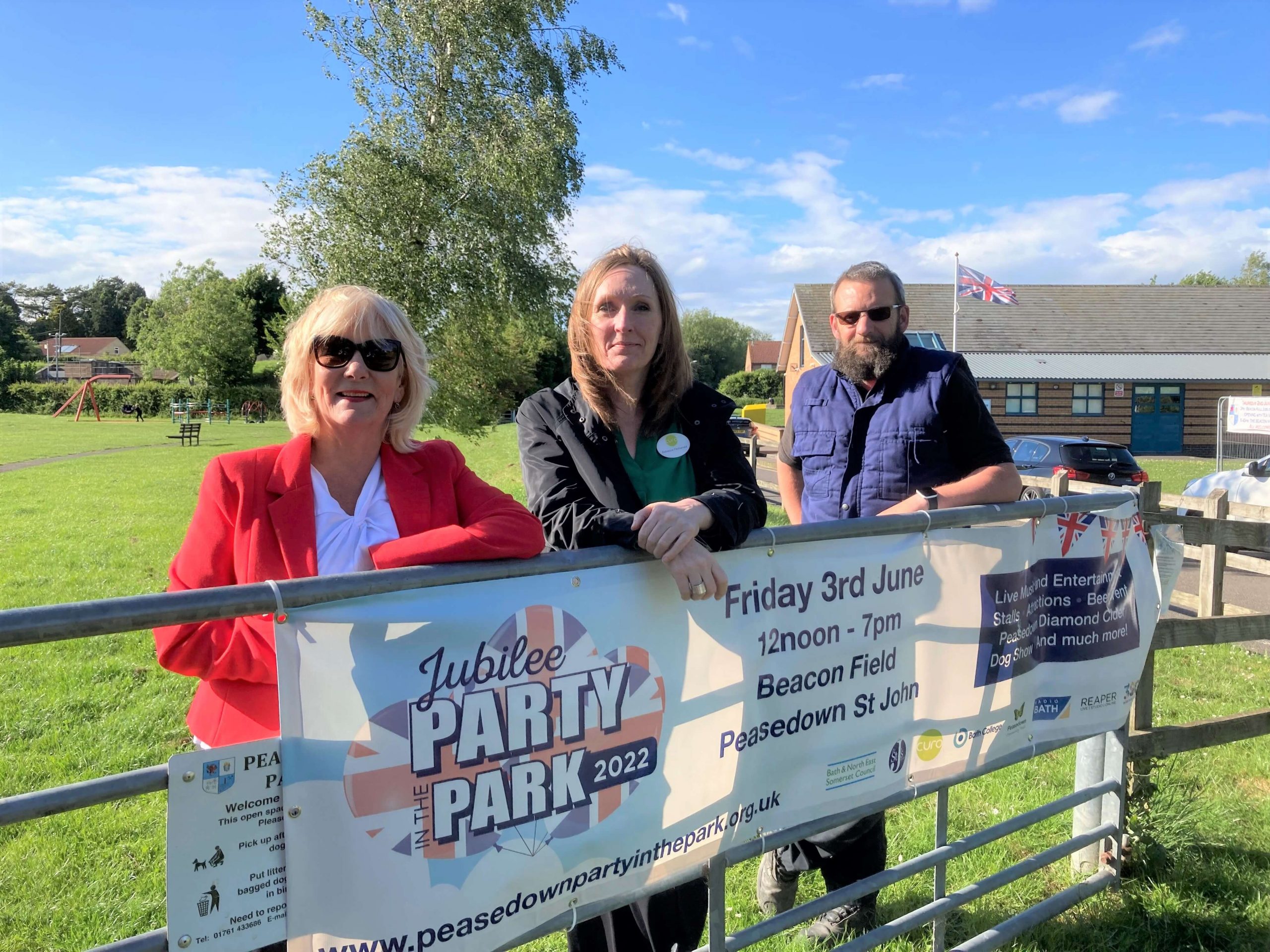 Peasedown gets ready to party at historic Platinum Jubilee Party in the Park Festival this Friday!